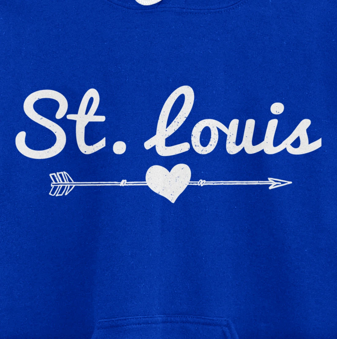 St. Louis Missouri Arrow Heart Pride Pullover Hoodie