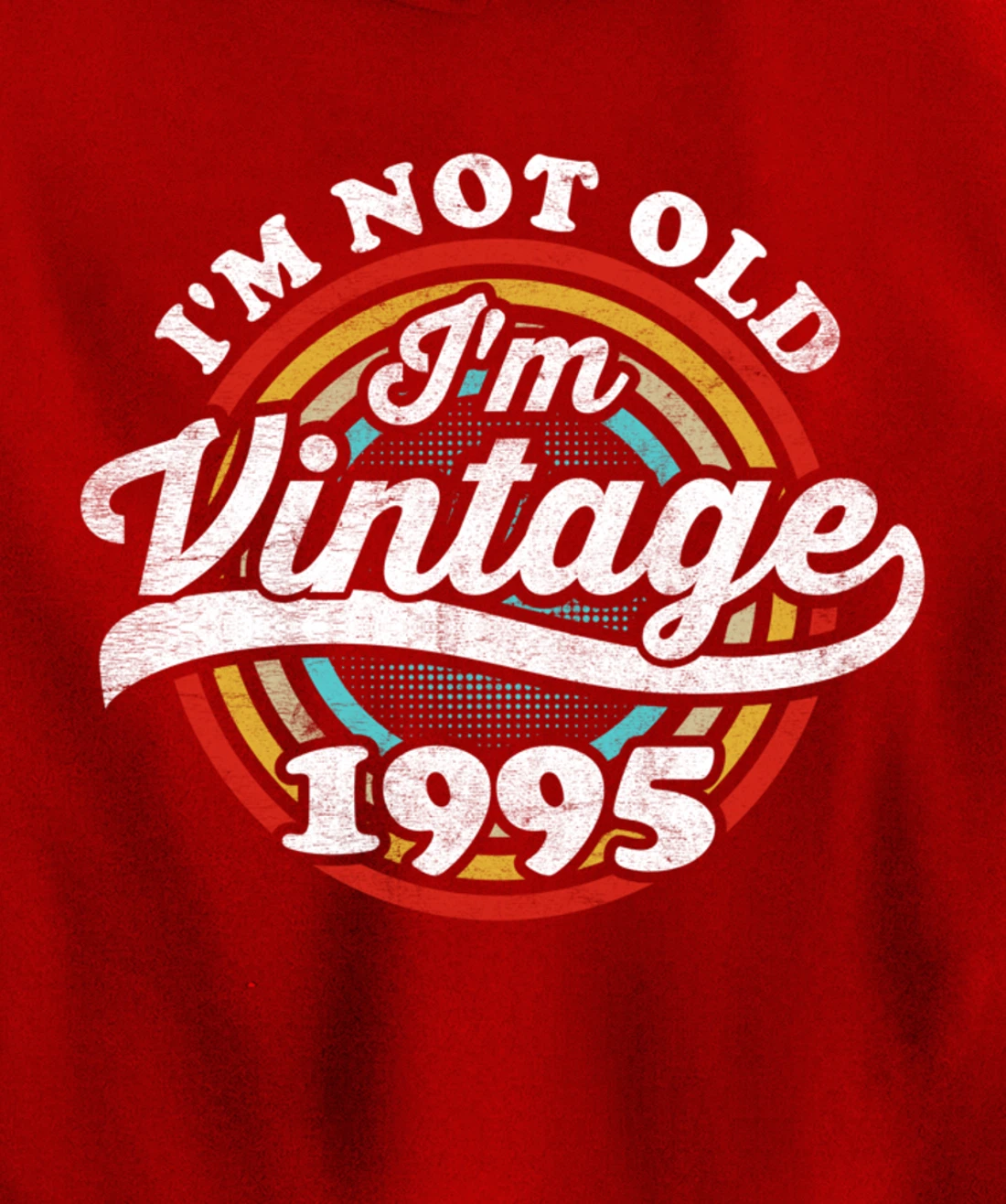 I'm Not Old I'm Vintage 1995 Pullover Hoodie