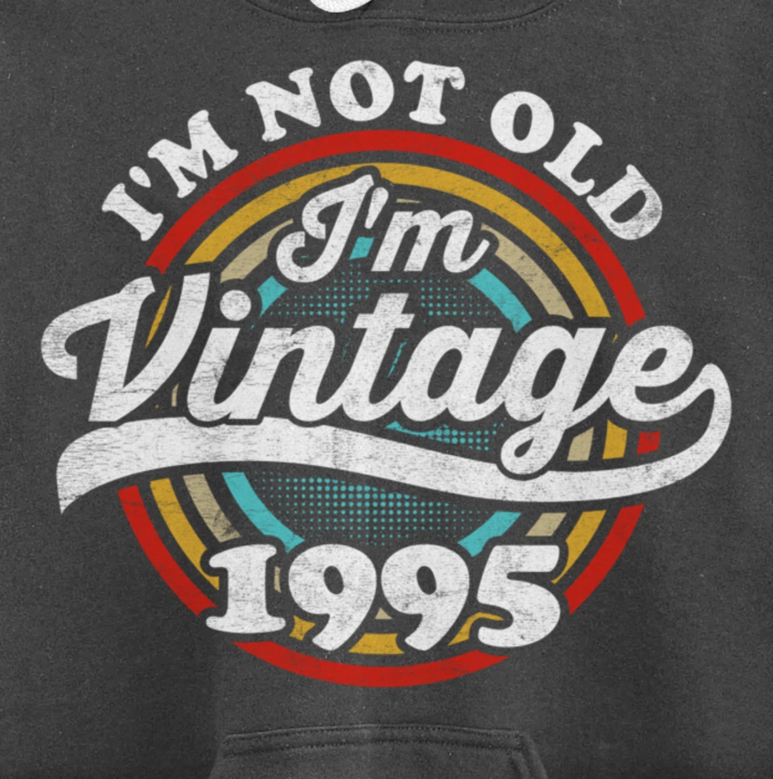 I'm Not Old I'm Vintage 1995 Pullover Hoodie