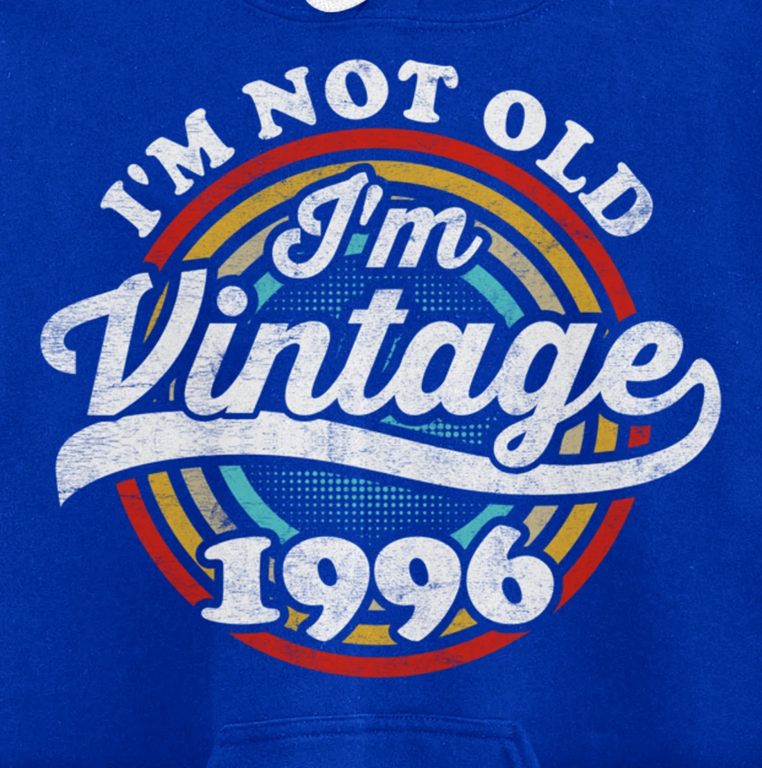 I'm Not Old I'm Vintage 1996 Pullover Hoodie