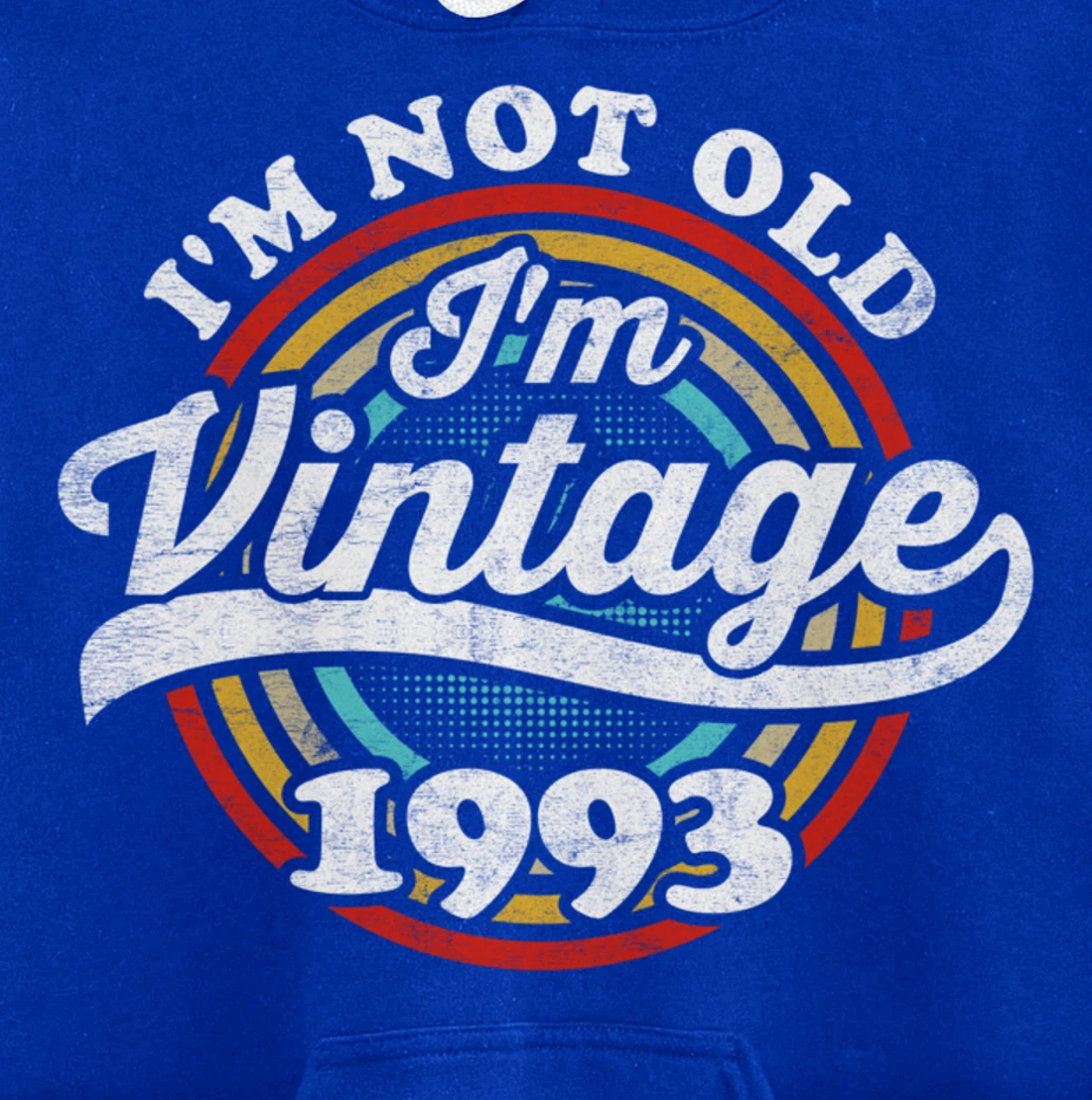 I'm Not Old I'm Vintage 1993 Pullover Hoodie