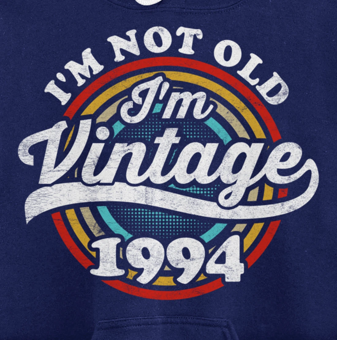 I'm Not Old I'm Vintage 1994 Pullover Hoodie