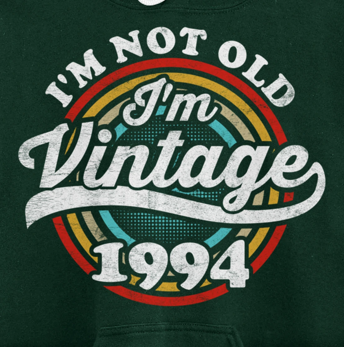 I'm Not Old I'm Vintage 1994 Pullover Hoodie