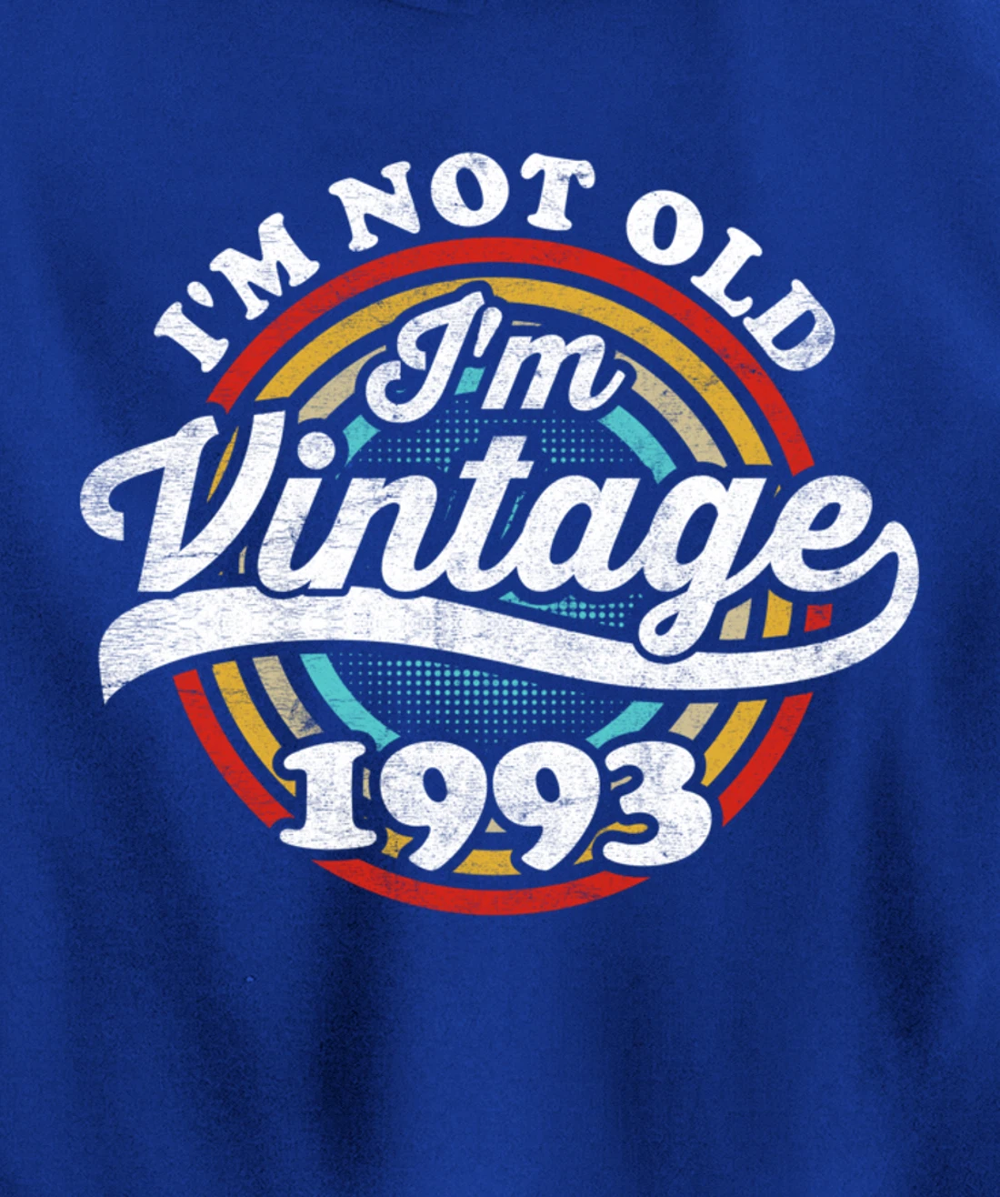 I'm Not Old I'm Vintage 1993 Pullover Hoodie