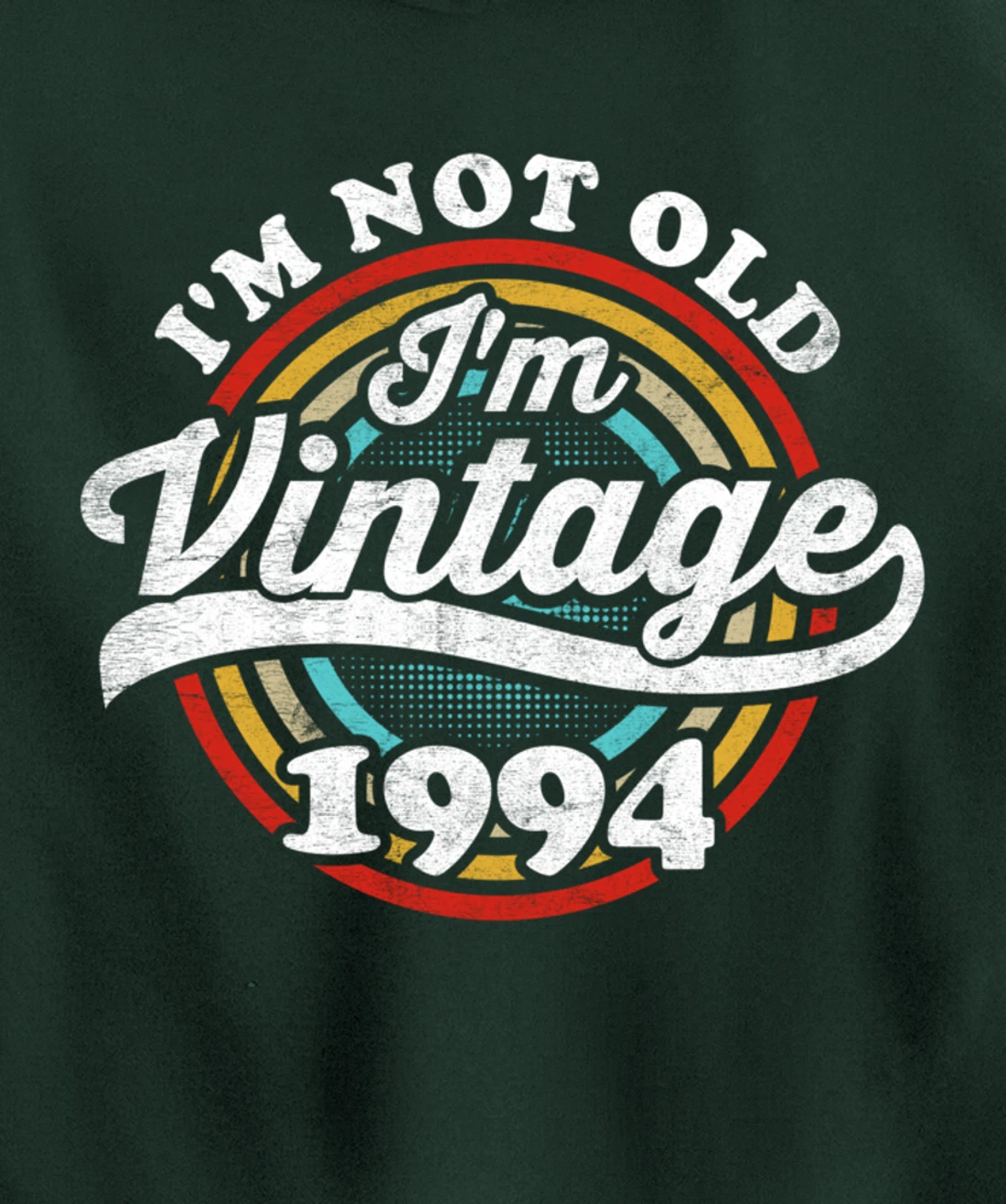 I'm Not Old I'm Vintage 1994 Pullover Hoodie