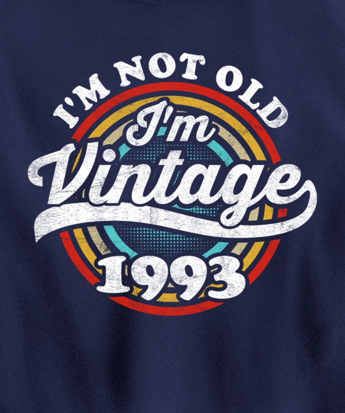 I'm Not Old I'm Vintage 1993 Pullover Hoodie