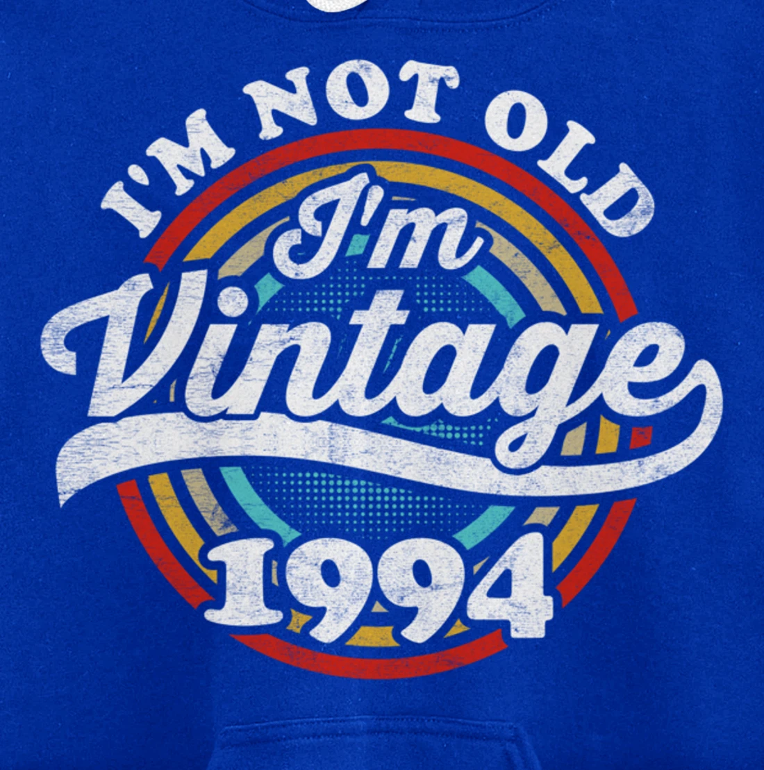 I'm Not Old I'm Vintage 1994 Pullover Hoodie