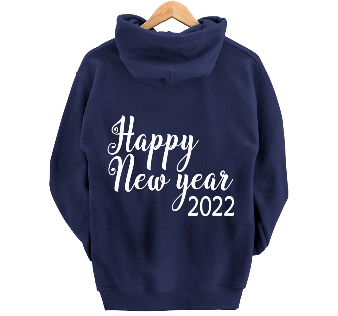 Happy New Year 2022 Funny New Year Matching Family Pullover Hoodie