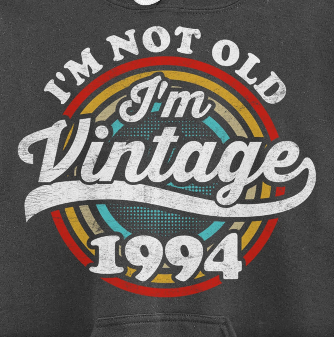 I'm Not Old I'm Vintage 1994 Pullover Hoodie