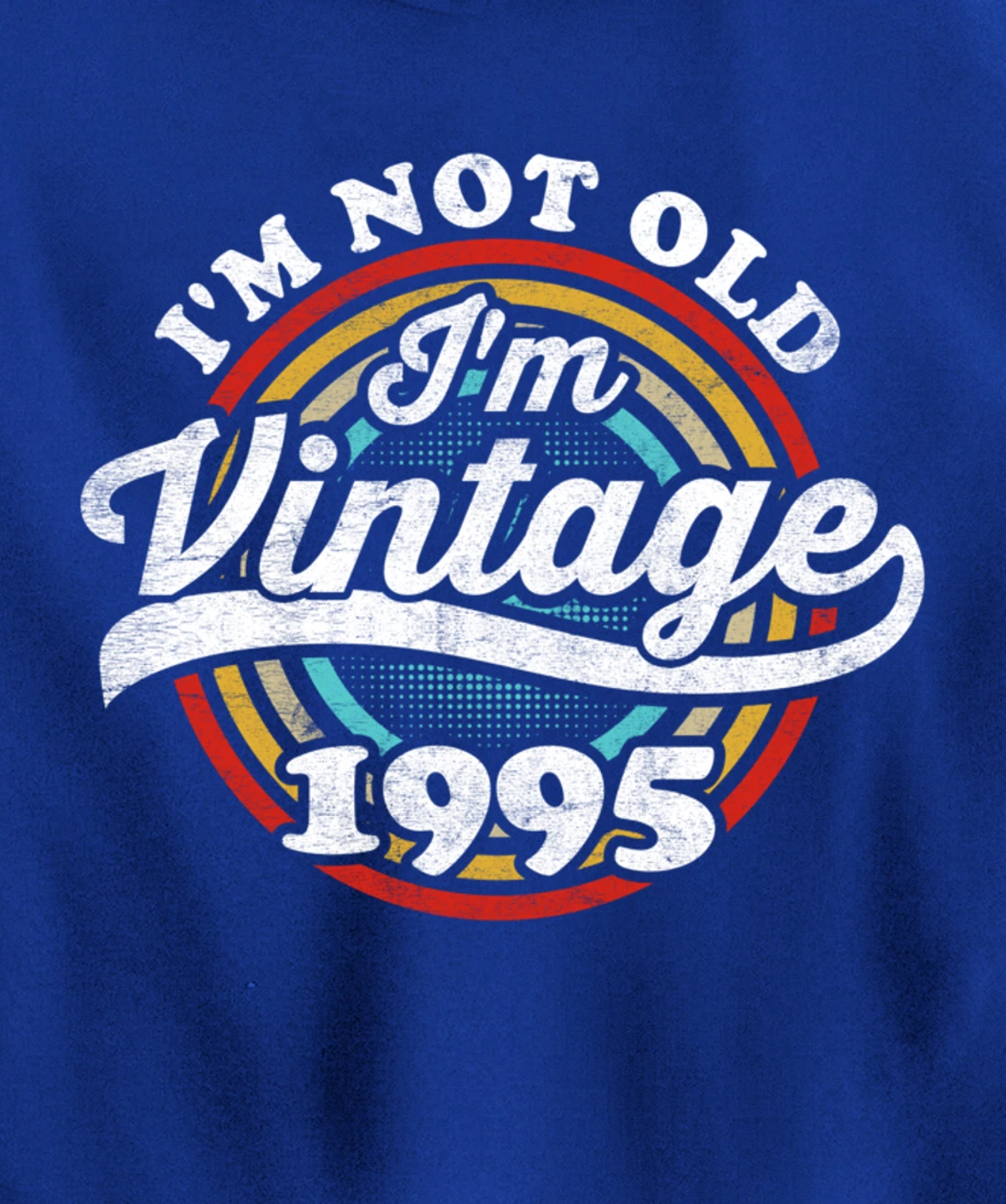 I'm Not Old I'm Vintage 1995 Pullover Hoodie