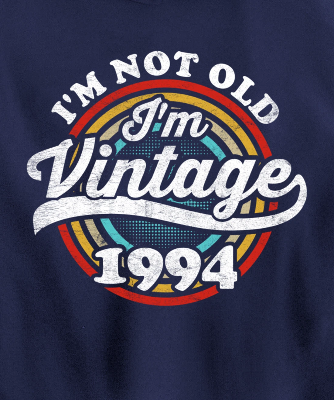 I'm Not Old I'm Vintage 1994 Pullover Hoodie