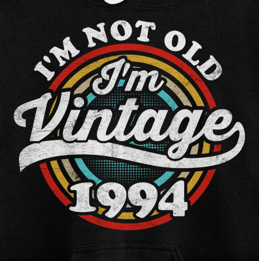 I'm Not Old I'm Vintage 1994 Pullover Hoodie