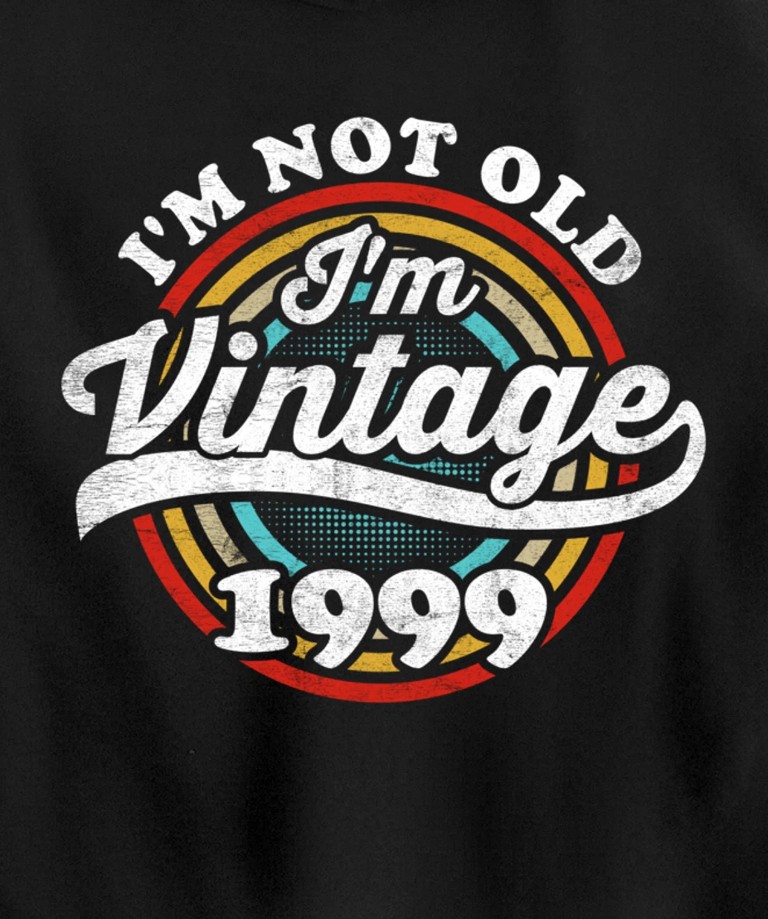 I'm Not Old I'm Vintage 1999 Pullover Hoodie