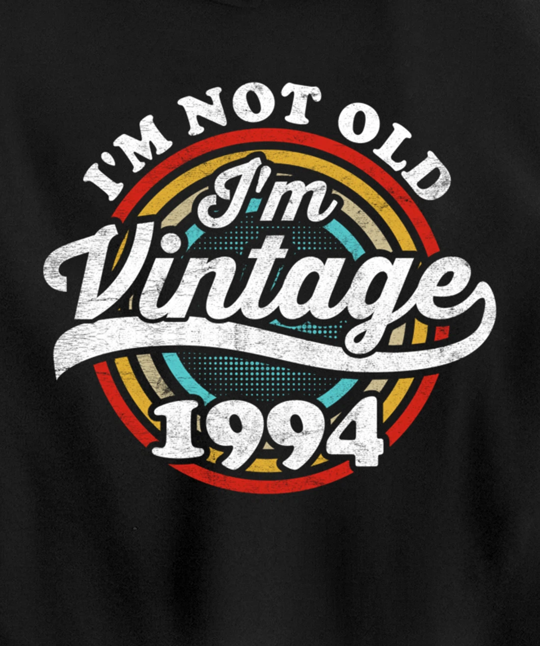 I'm Not Old I'm Vintage 1994 Pullover Hoodie
