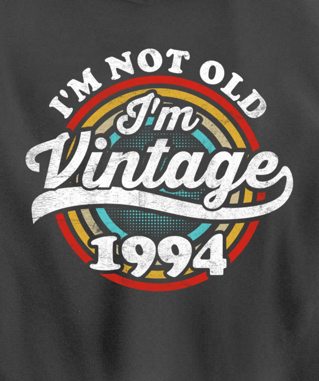 I'm Not Old I'm Vintage 1994 Pullover Hoodie