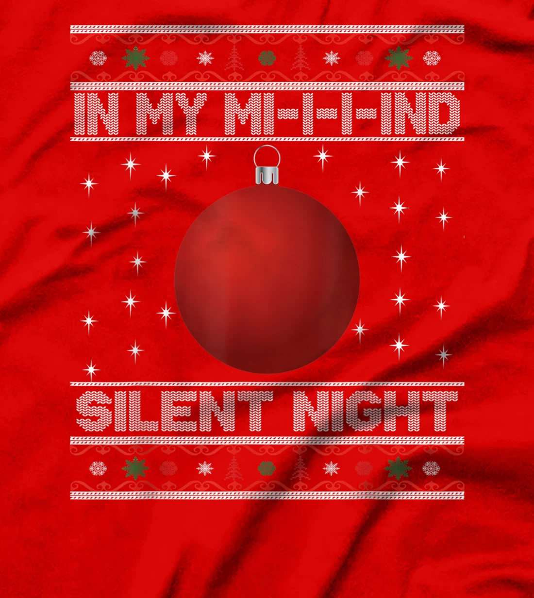 In My Mind Funny Black Family Matching Christmas Pajama T-Shirt, Kid T-Shirt and Women T-Shirt