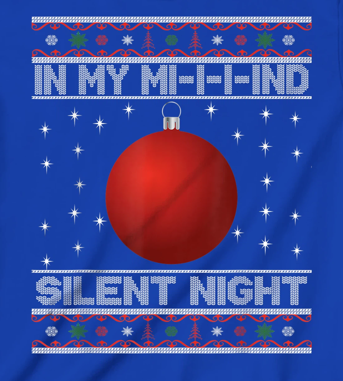 In My Mind Funny Black Family Matching Christmas Pajama T-Shirt, Kid T-Shirt and Women T-Shirt