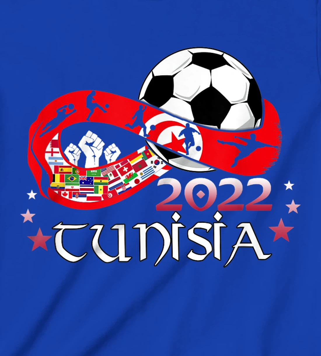 Proud Tunisia Flag Soccer Football Festival Team Danish 2022 T-Shirt, Kid T-Shirt and Women T-Shirt