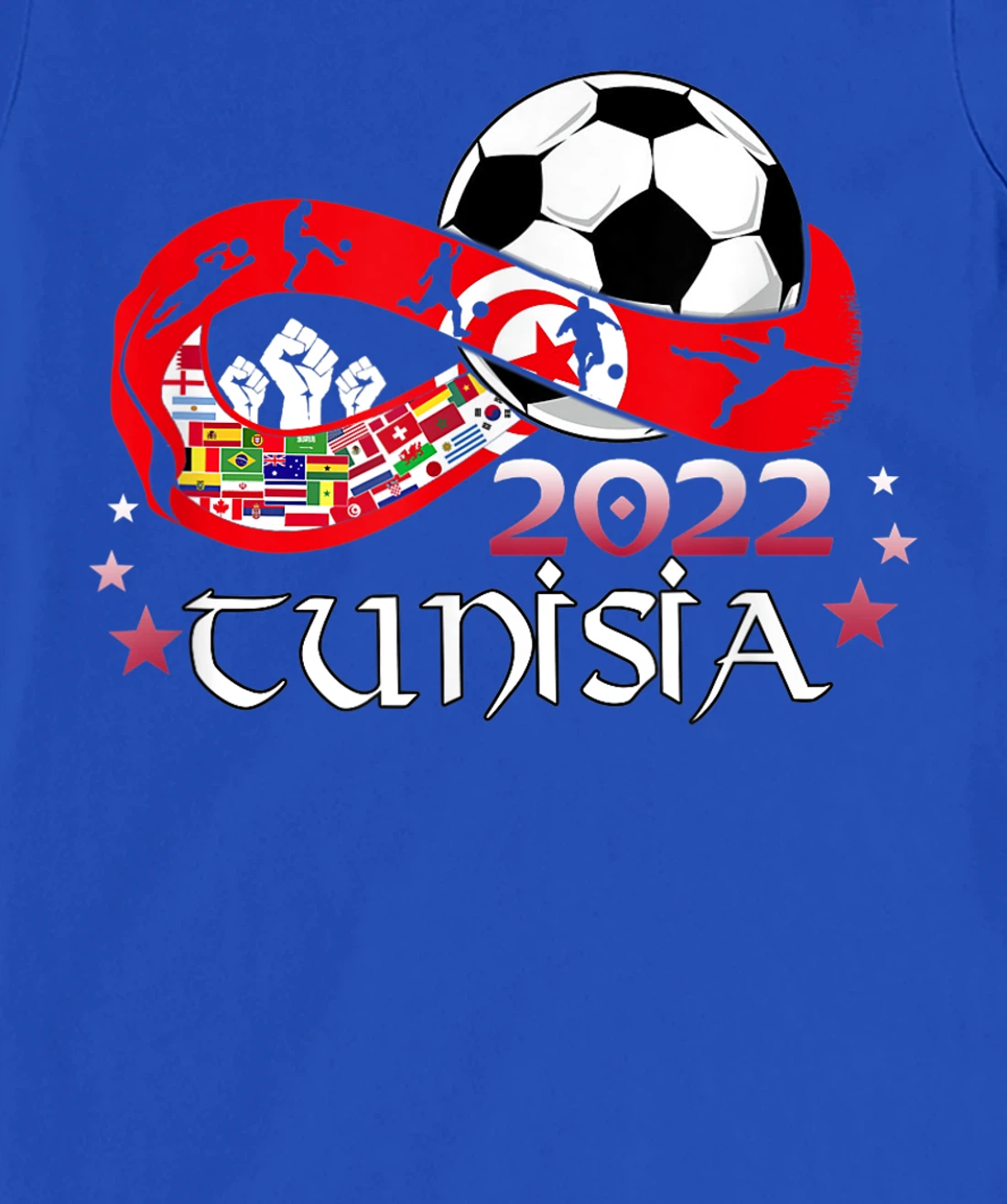 Proud Tunisia Flag Soccer Football Festival Team Danish 2022 T-Shirt, Kid T-Shirt and Women T-Shirt