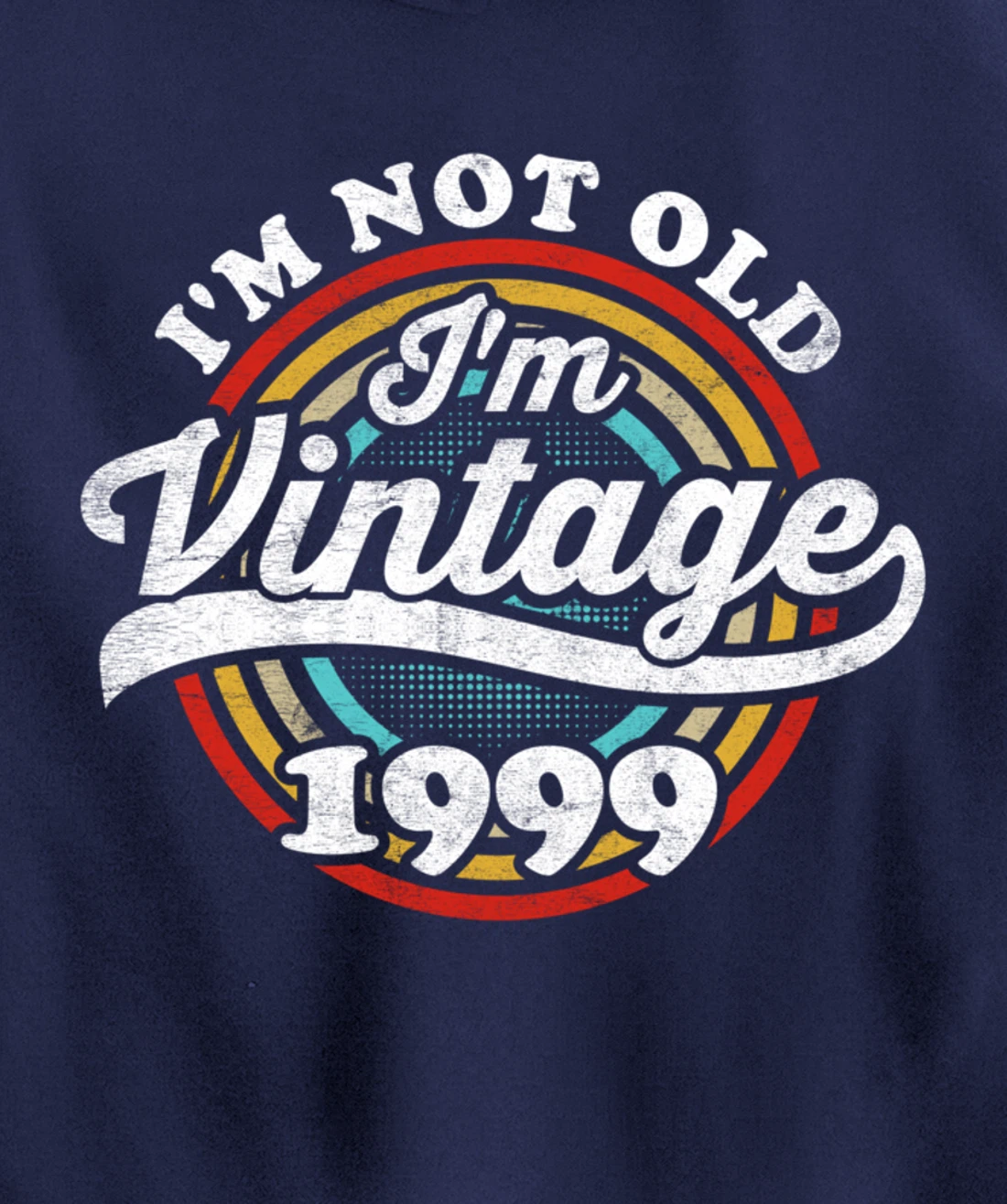 I'm Not Old I'm Vintage 1999 Pullover Hoodie