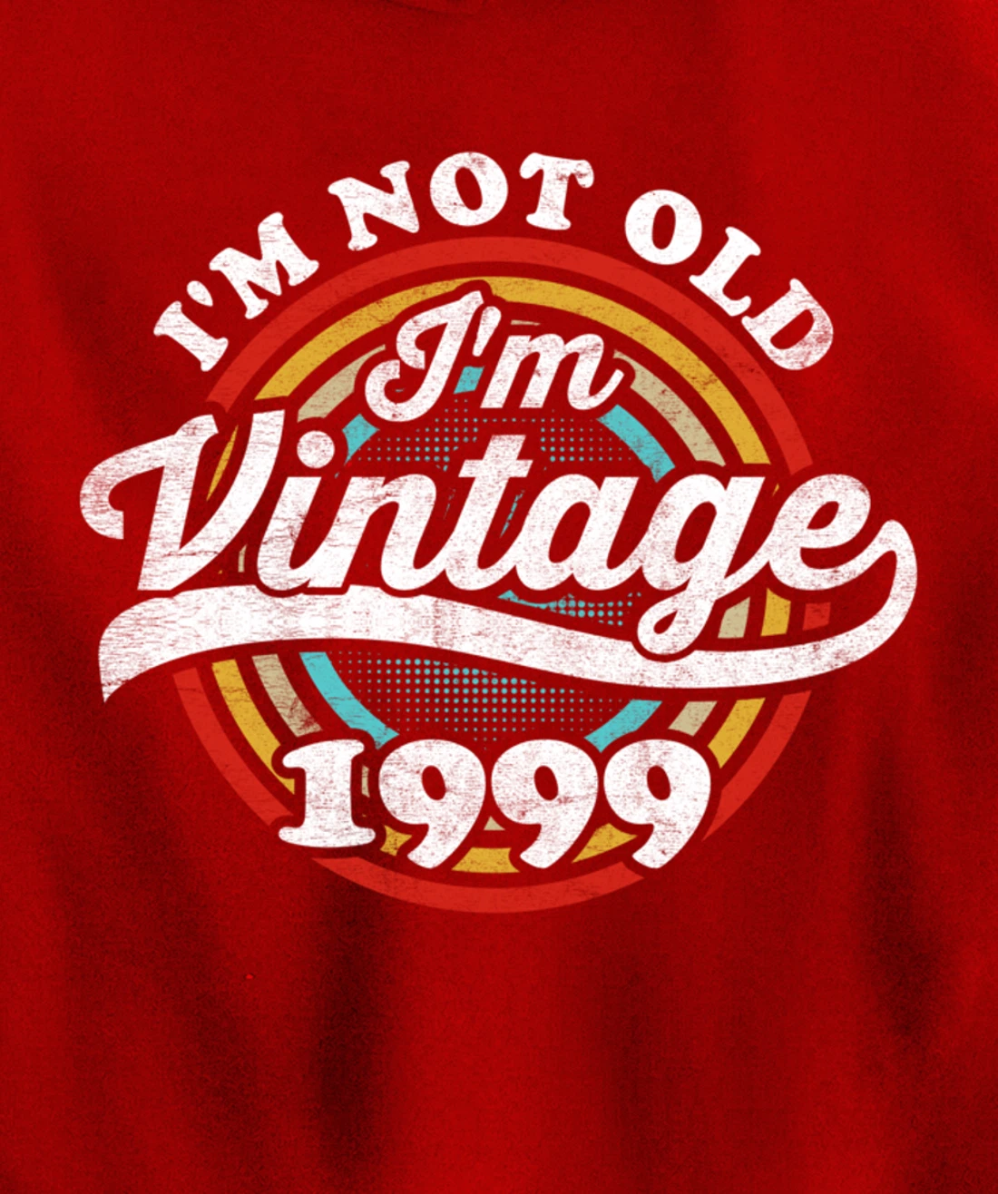 I'm Not Old I'm Vintage 1999 Pullover Hoodie