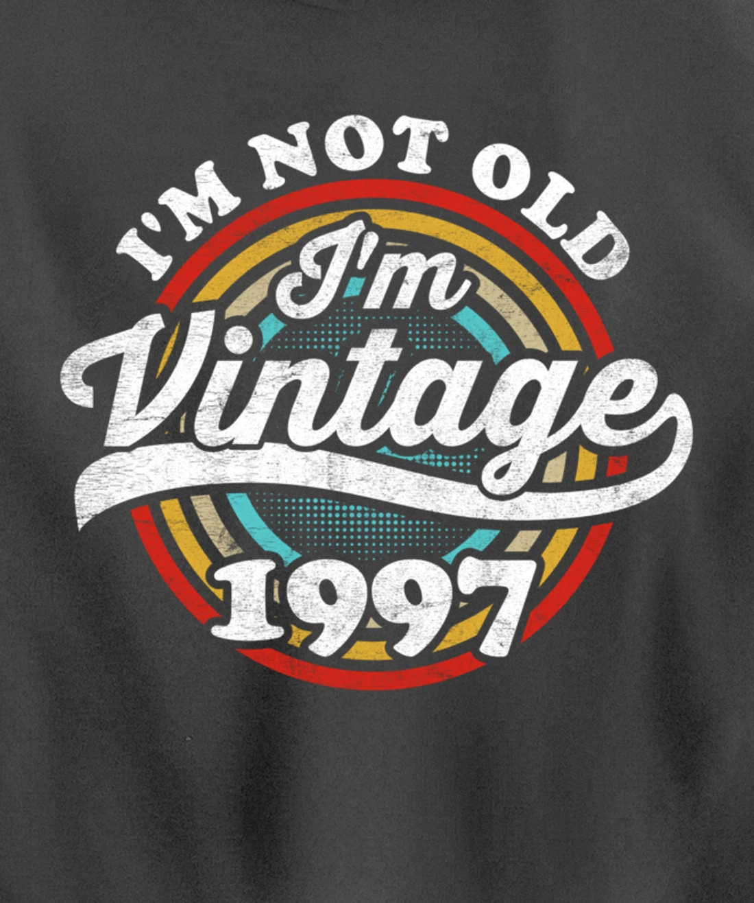 I'm Not Old I'm Vintage 1997 Pullover Hoodie