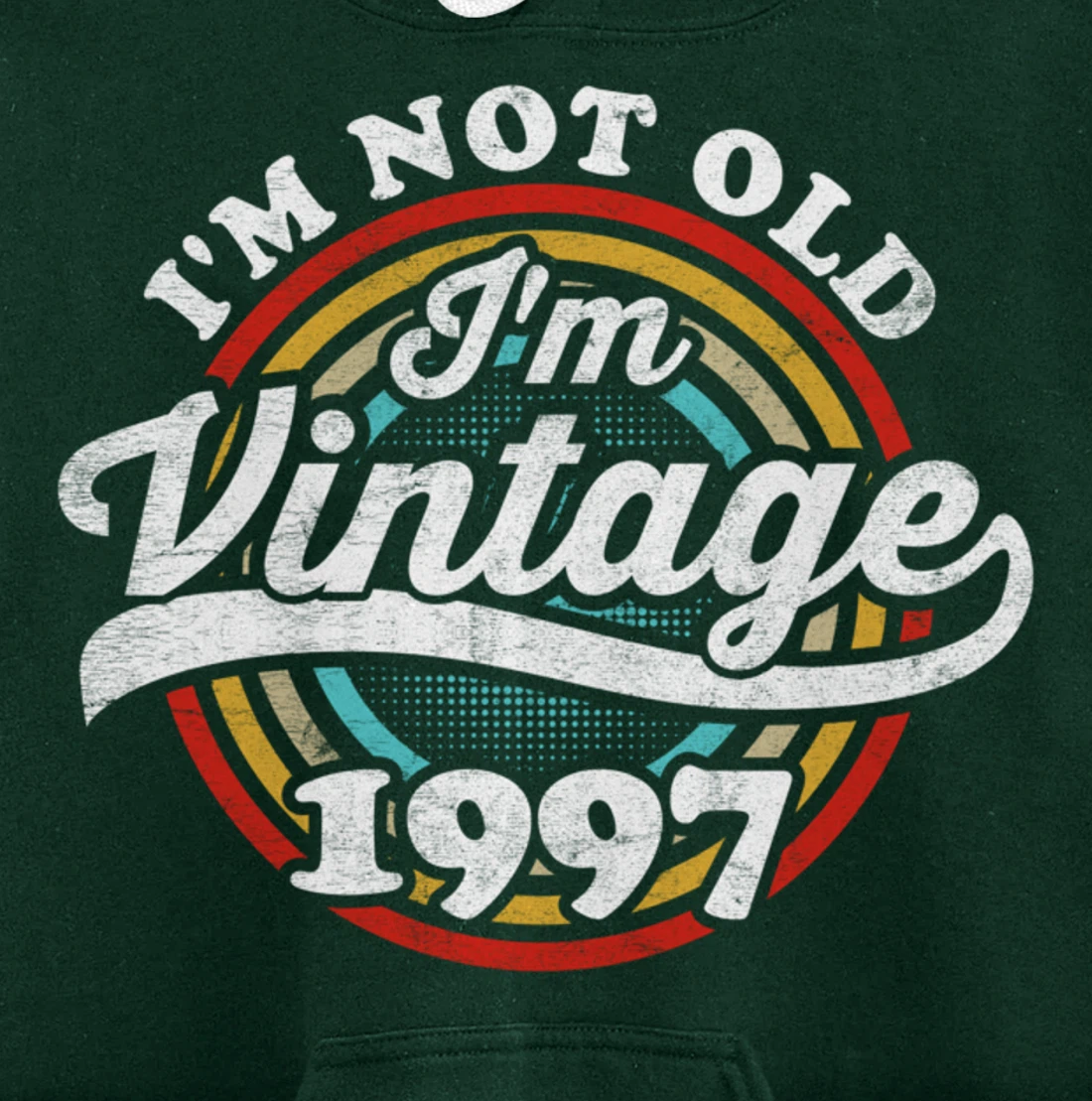I'm Not Old I'm Vintage 1997 Pullover Hoodie