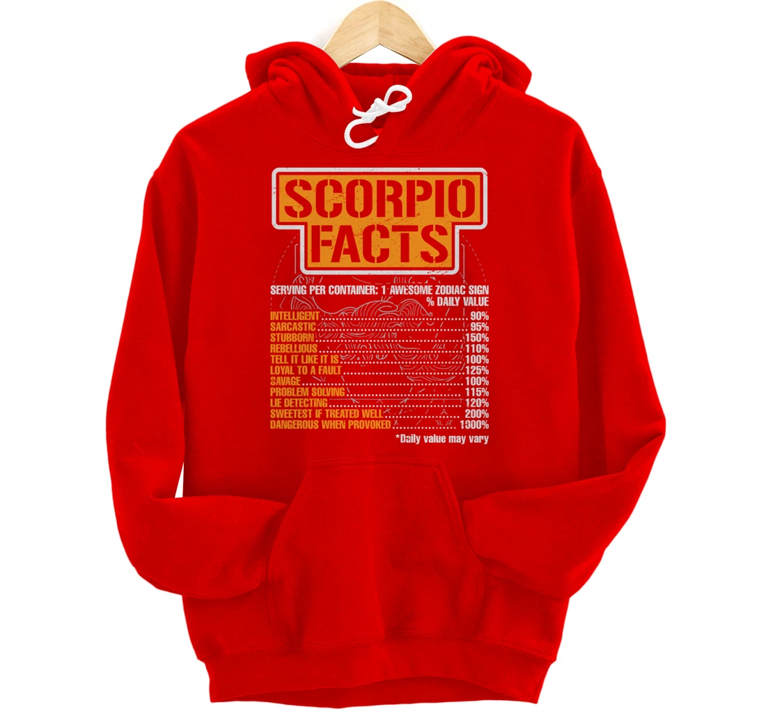 Skoropion Zodiac Astrology Skoropion Zodiac Signs Pullover Hoodie