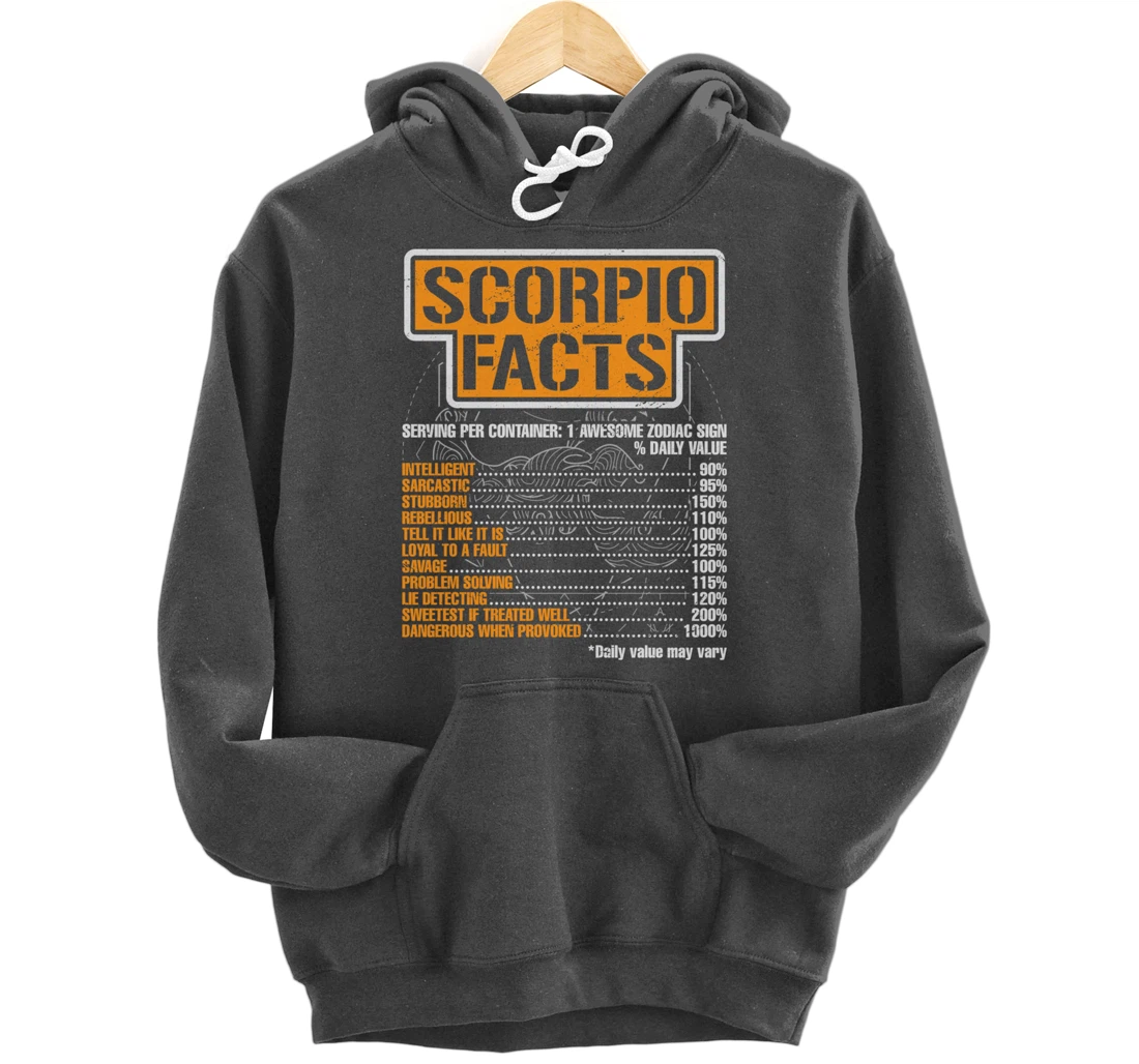 Skoropion Zodiac Astrology Skoropion Zodiac Signs Pullover Hoodie