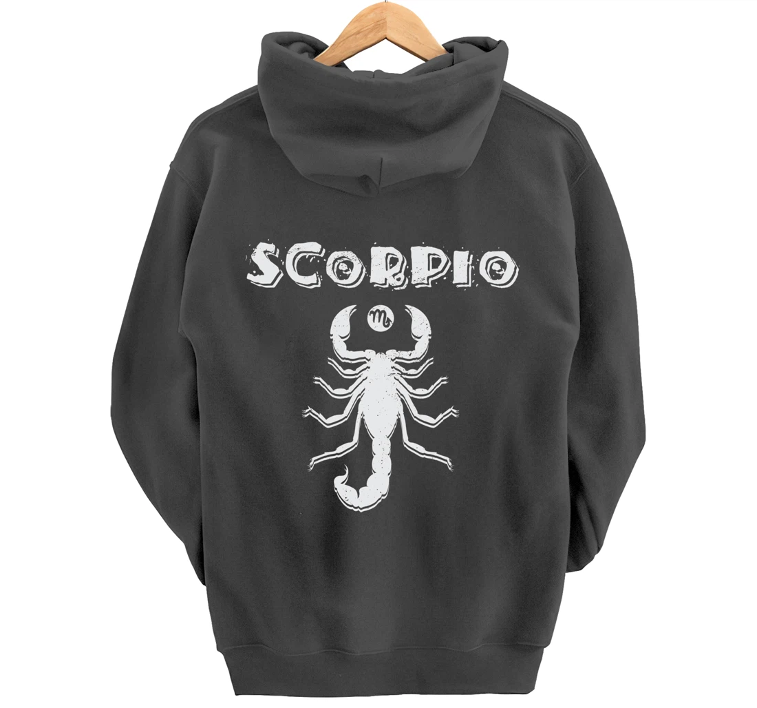 Skoropion Zodiac Astrology Skoropion Zodiac Signs Pullover Hoodie