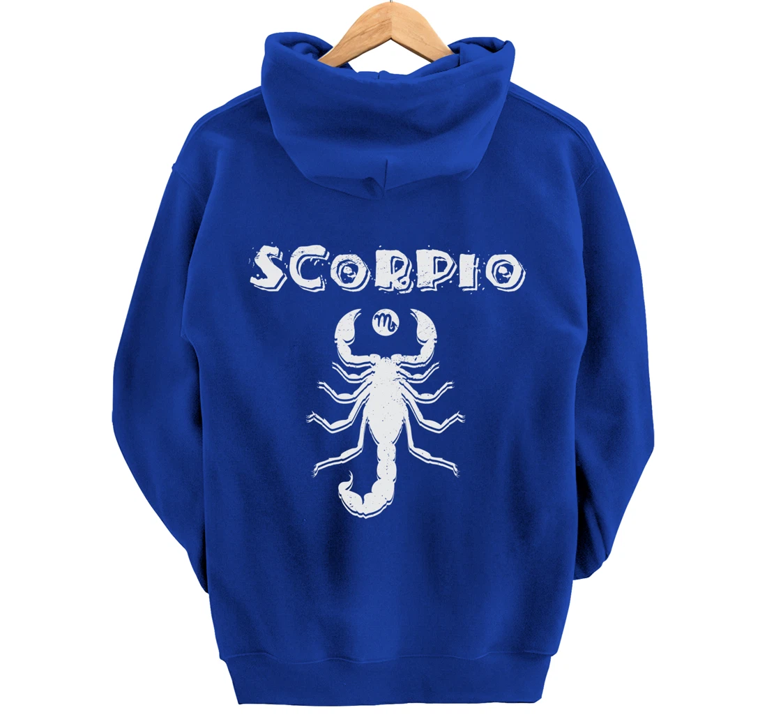 Skoropion Zodiac Astrology Skoropion Zodiac Signs Pullover Hoodie
