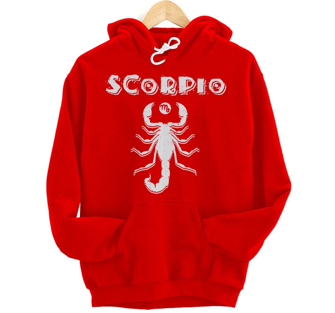 Skoropion Zodiac Astrology Skoropion Zodiac Signs Pullover Hoodie