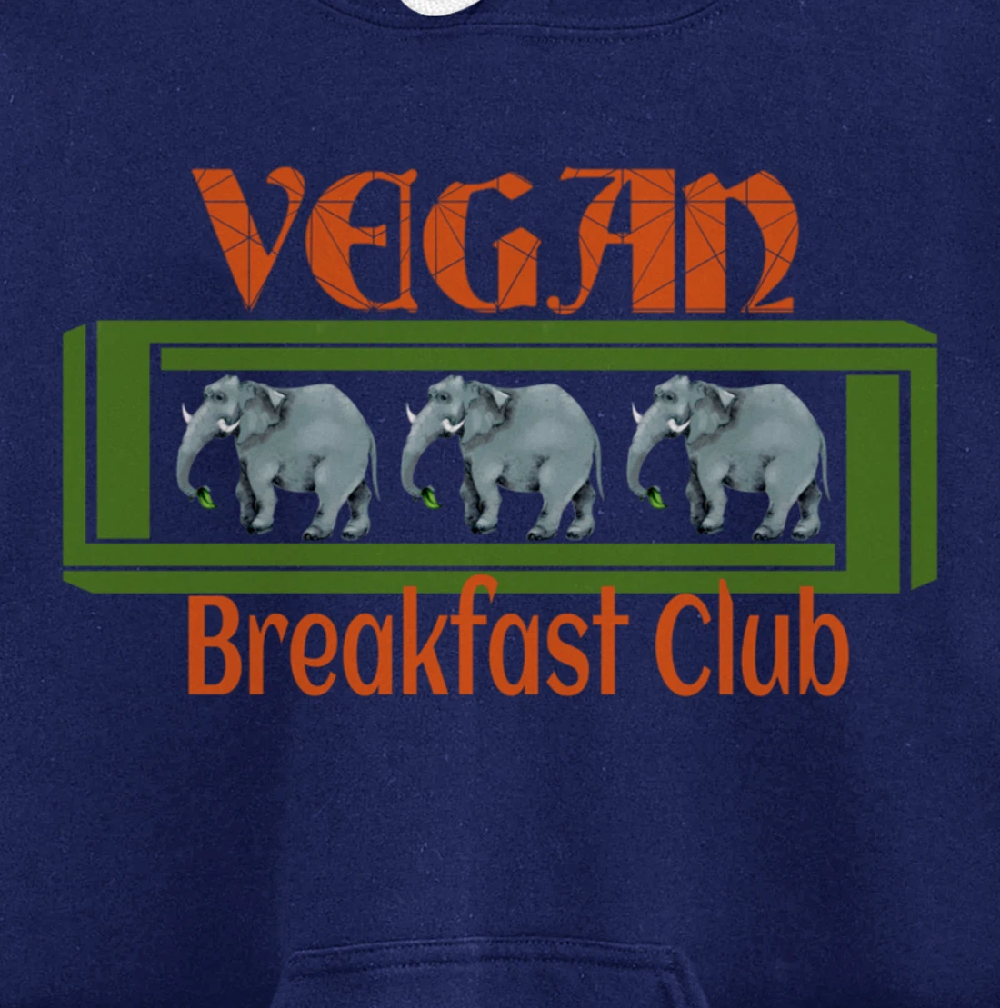 Cruelty free Vegan Vegetarian Pullover Hoodie