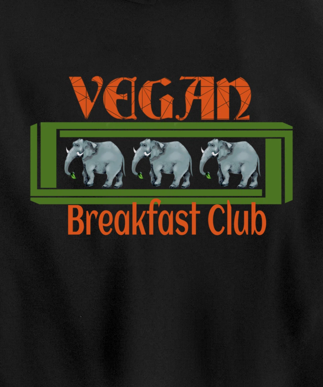 Cruelty free Vegan Vegetarian Pullover Hoodie