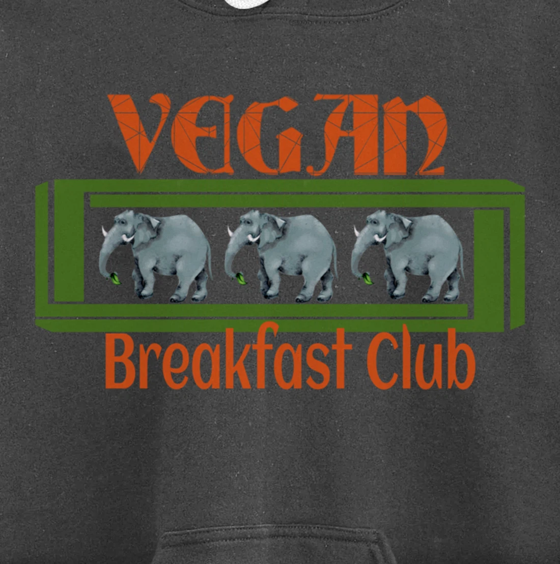 Cruelty free Vegan Vegetarian Pullover Hoodie