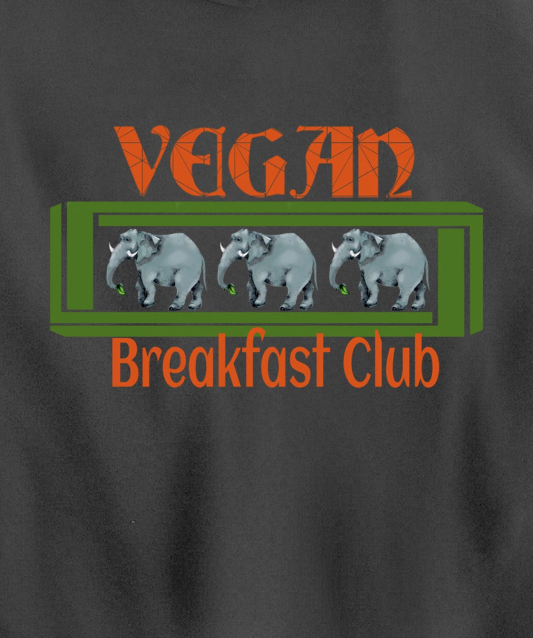 Cruelty free Vegan Vegetarian Pullover Hoodie