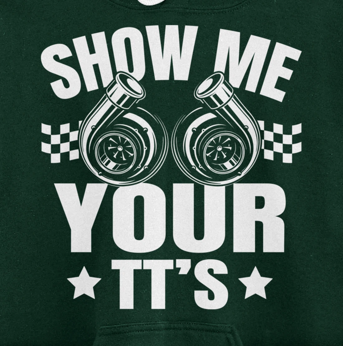 Show me your TT's Turbo Boost Charger Car Guy Tuning Racing Pullover Hoodie