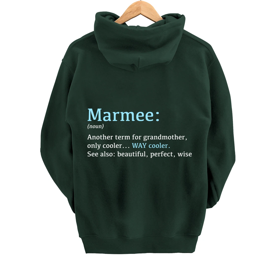 Marmee: Funny Definition Noun - Another Term Pullover Hoodie