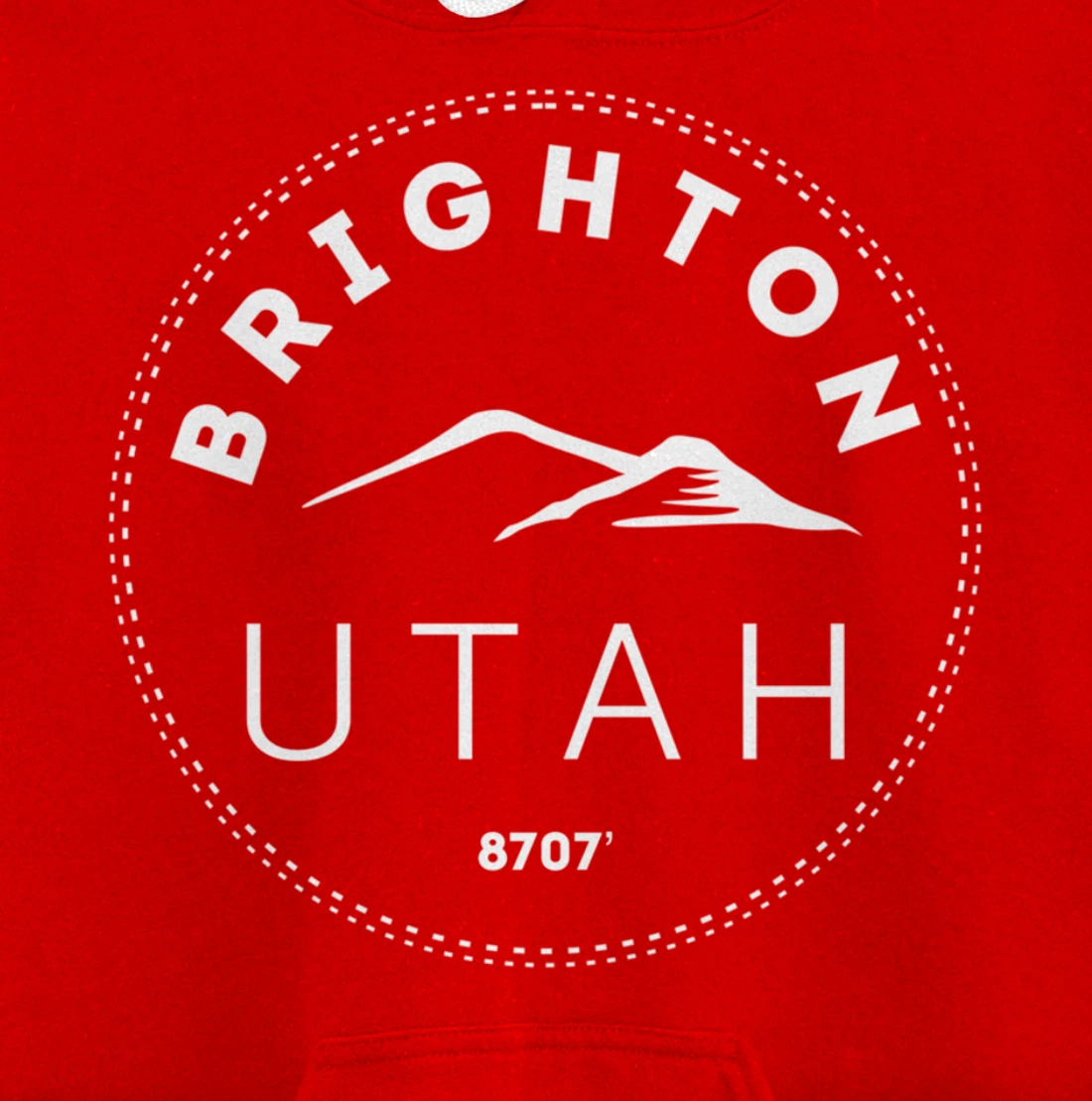 Brighton Utah - Rocky Mountain UT Pullover Hoodie