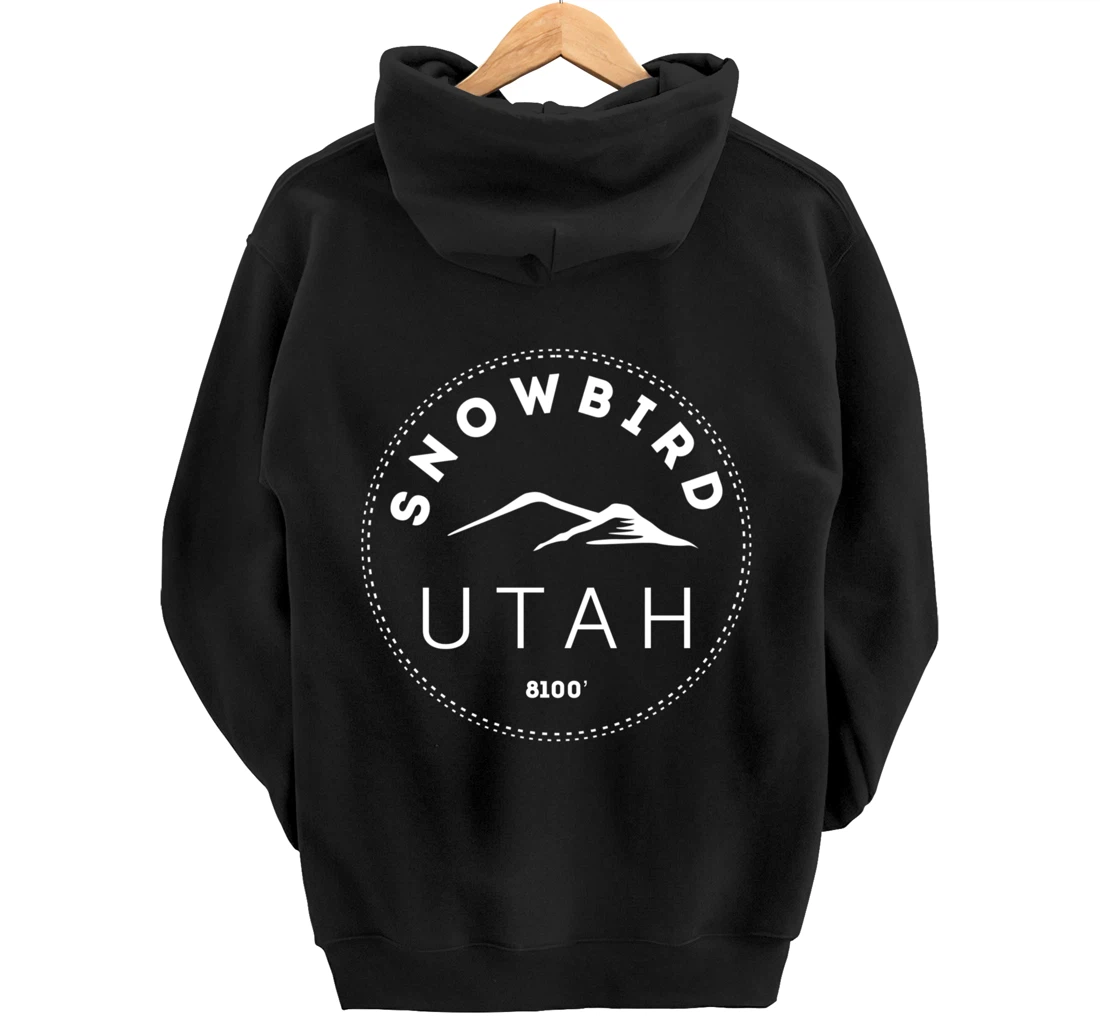 Snowbird Utah - Rocky Mountain UT Pullover Hoodie