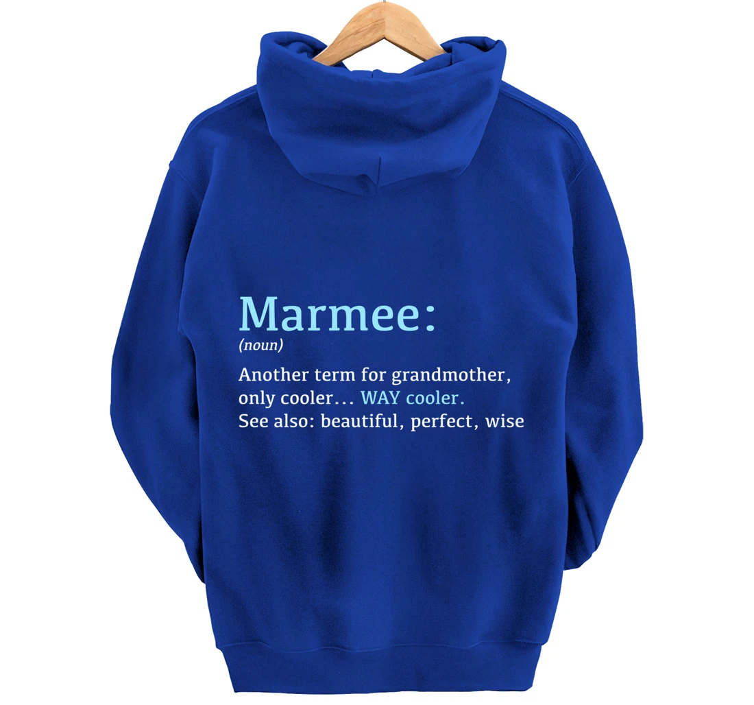 Marmee: Funny Definition Noun - Another Term Pullover Hoodie