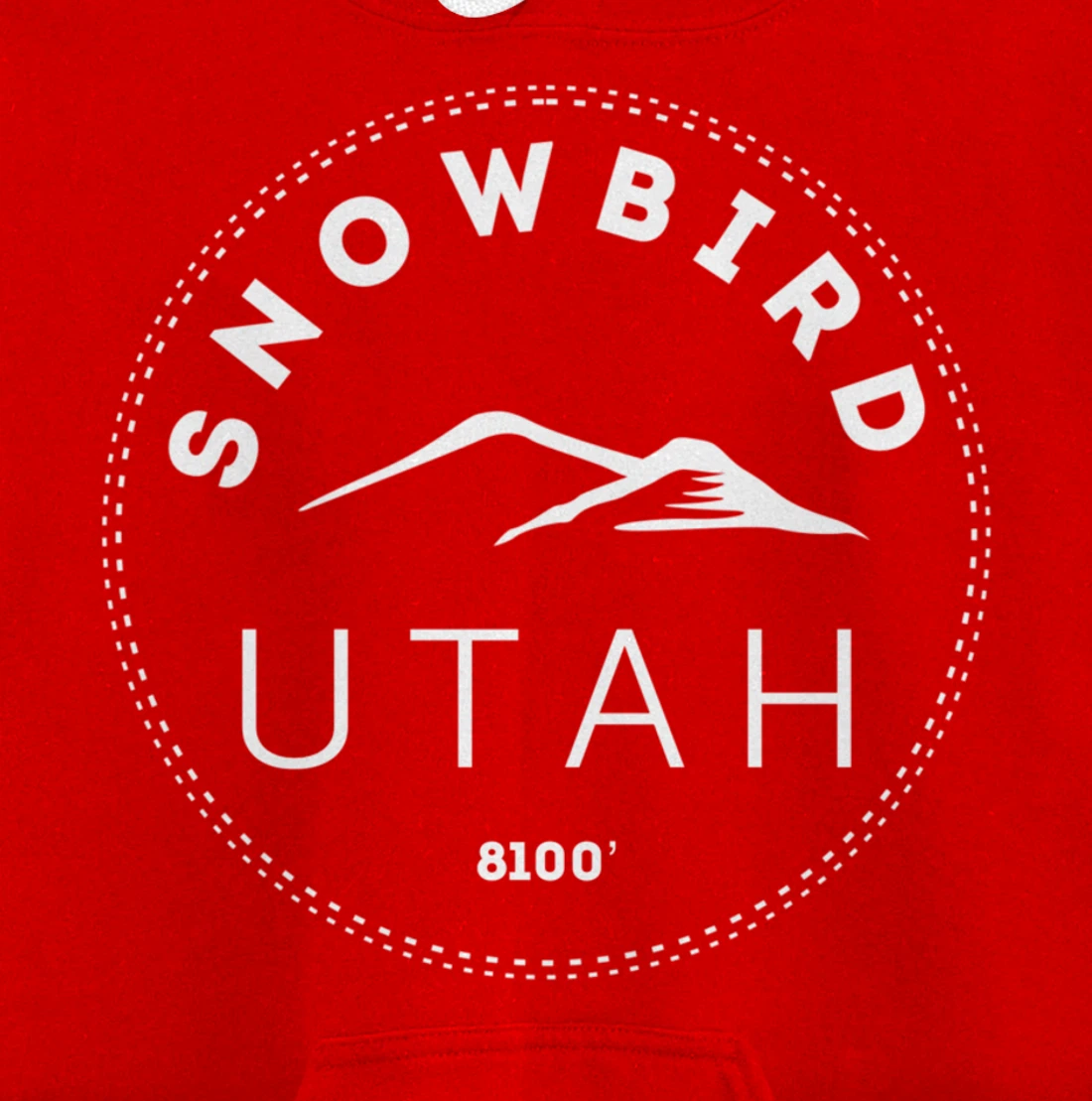 Snowbird Utah - Rocky Mountain UT Pullover Hoodie