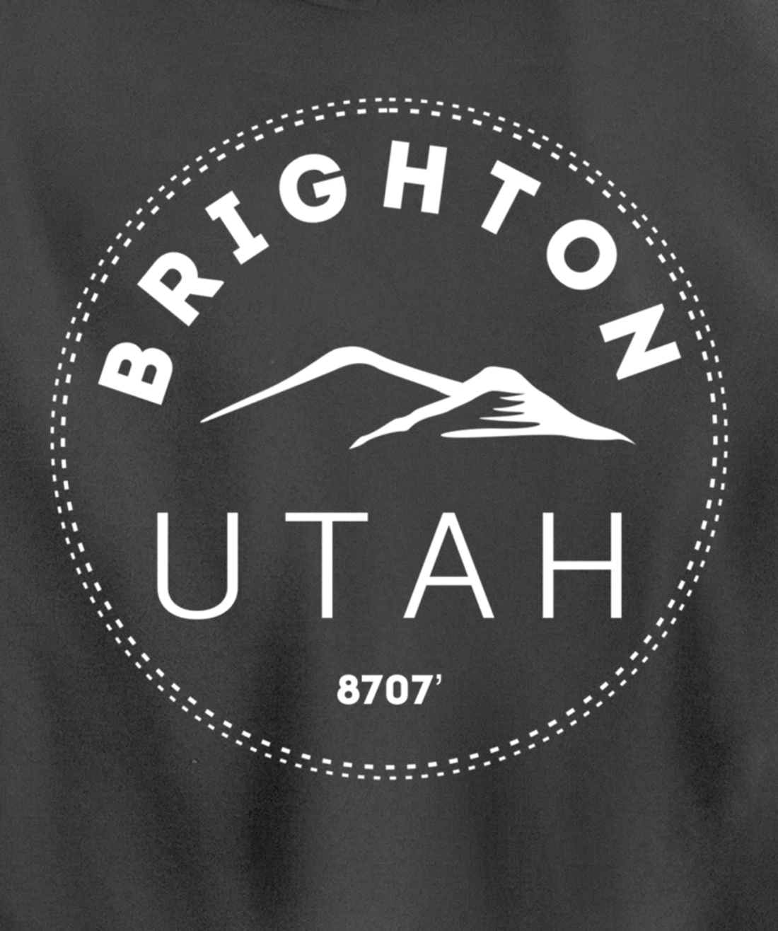 Brighton Utah - Rocky Mountain UT Pullover Hoodie