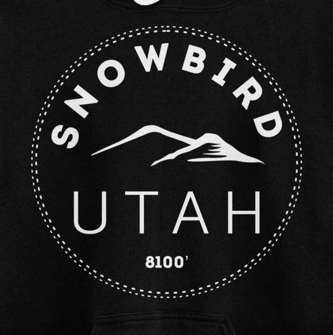 Snowbird Utah - Rocky Mountain UT Pullover Hoodie