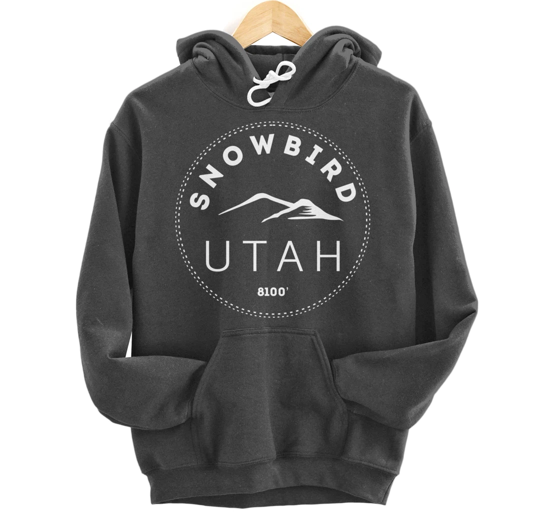 Snowbird Utah - Rocky Mountain UT Pullover Hoodie