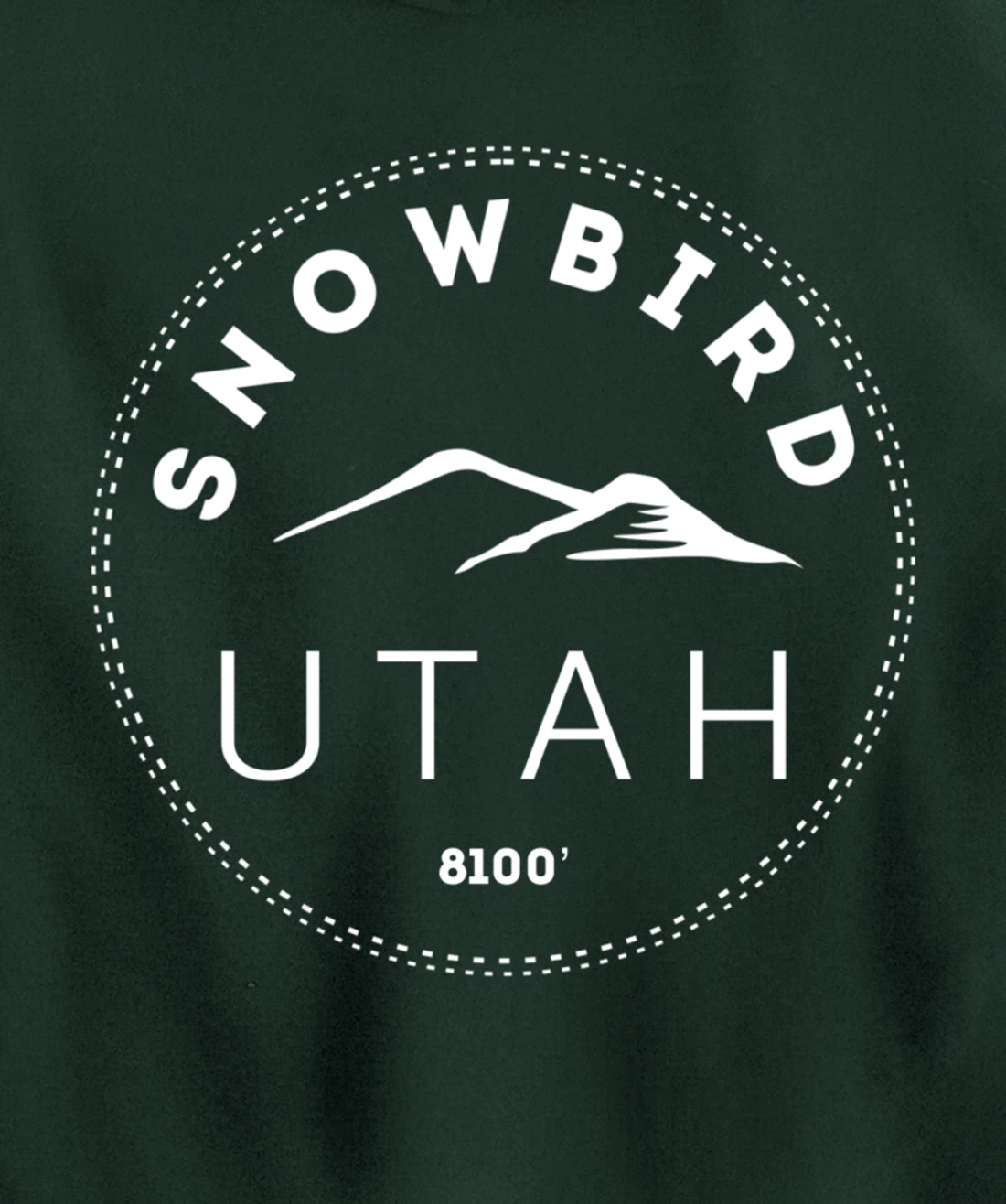 Snowbird Utah - Rocky Mountain UT Pullover Hoodie