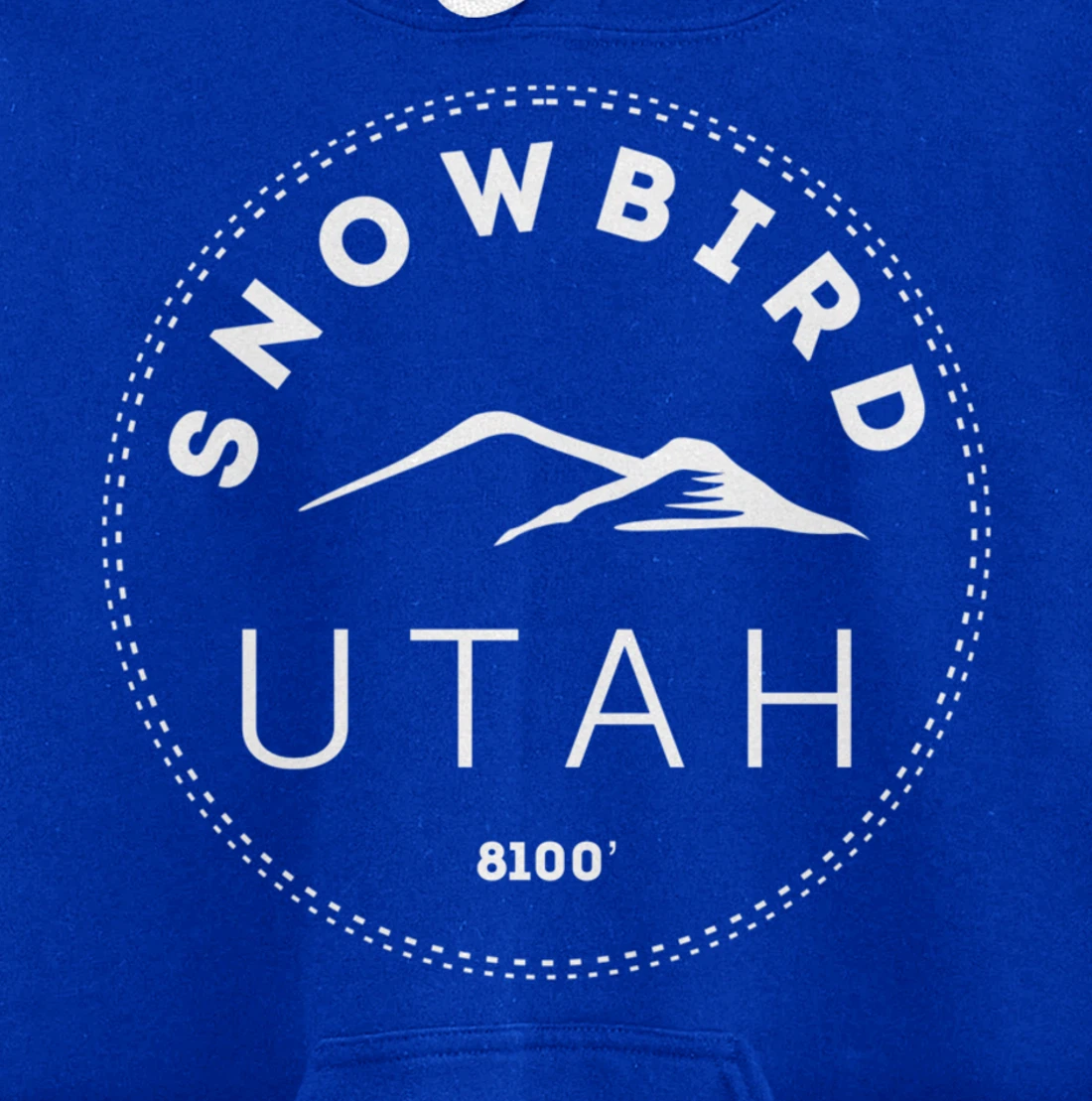 Snowbird Utah - Rocky Mountain UT Pullover Hoodie