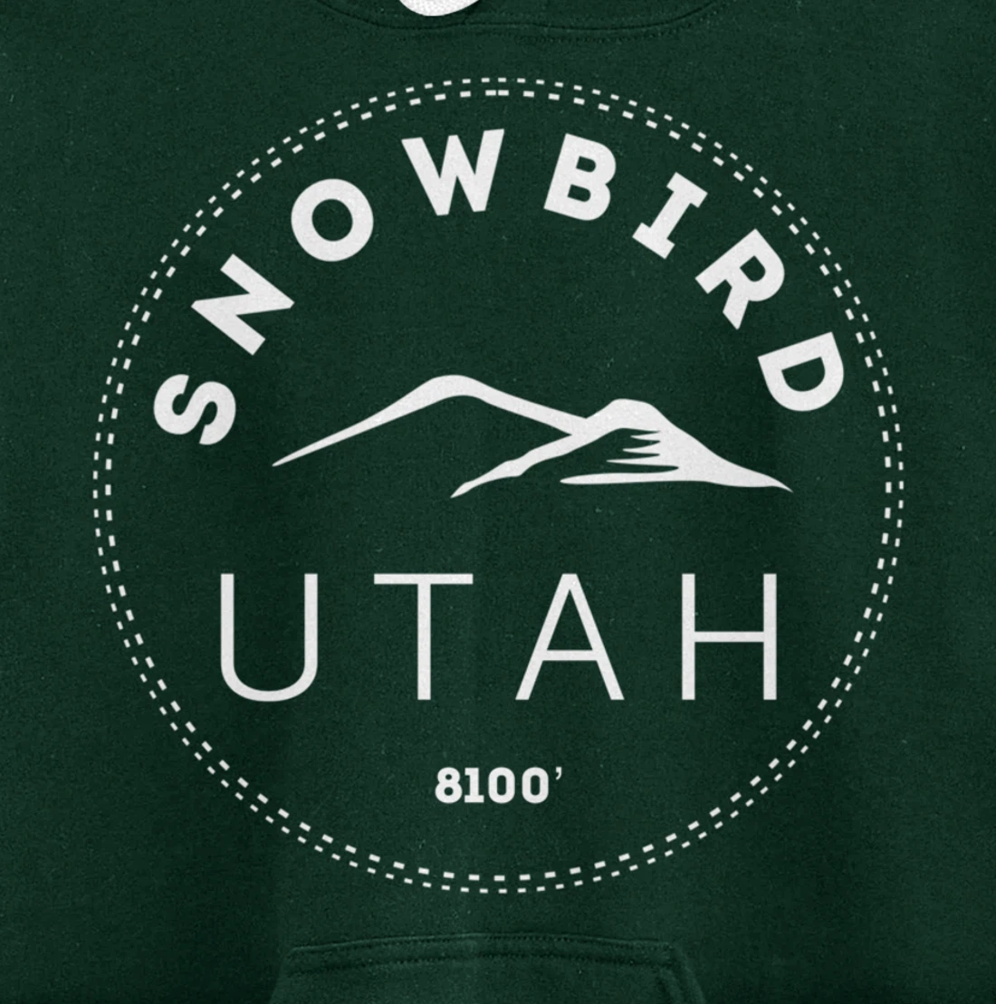 Snowbird Utah - Rocky Mountain UT Pullover Hoodie