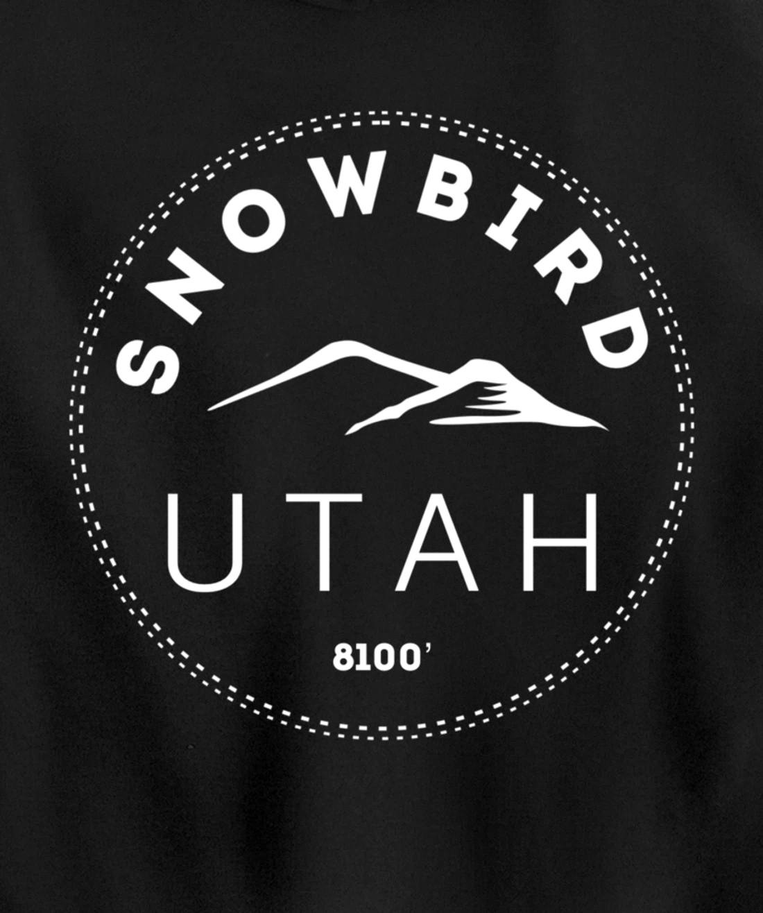 Snowbird Utah - Rocky Mountain UT Pullover Hoodie