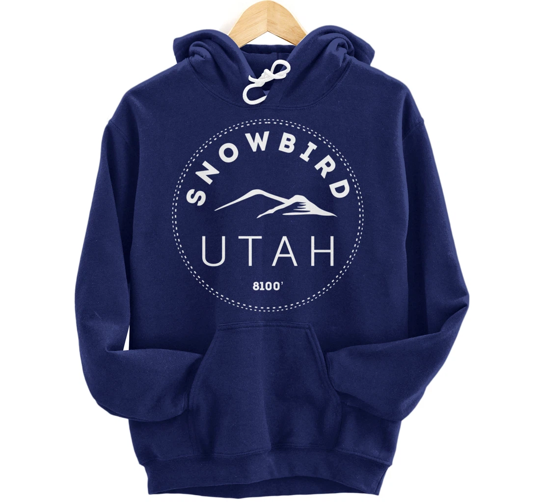 Snowbird Utah - Rocky Mountain UT Pullover Hoodie